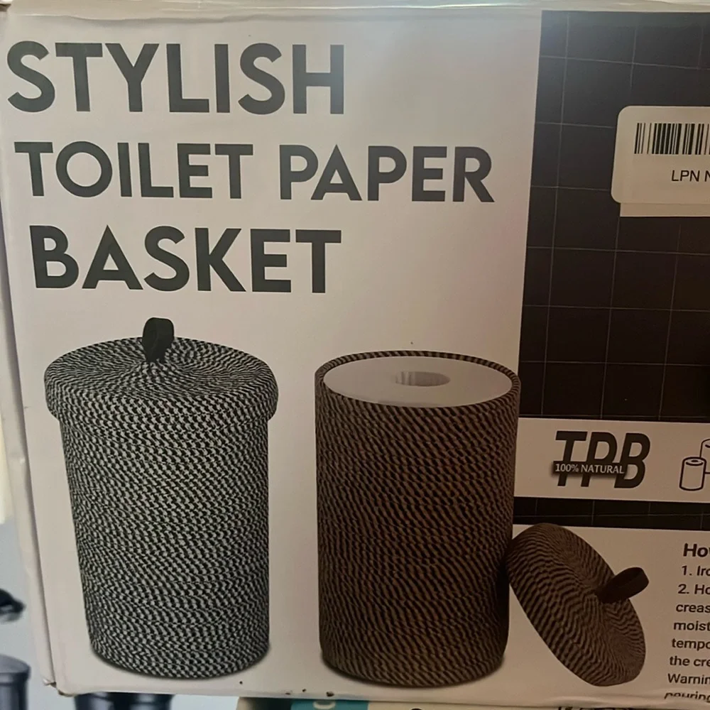 Toilet paper basket